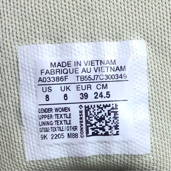 Converse Platform High Top Sneakers Size 8. - Picture 3 of 11